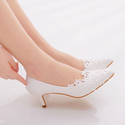 Brautschuhe spitze schuhe für - brautschuhe,