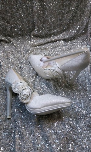 High heels braut weiss - heels,