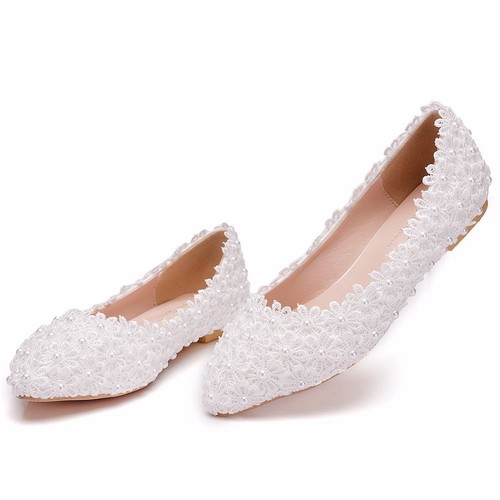 Spitze perlen schuhe - perlen, für