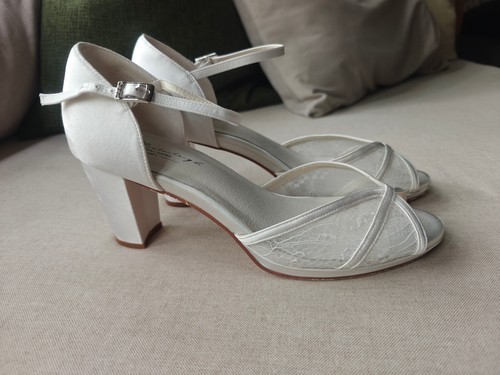 Weiße absatzschuhe - weiße,