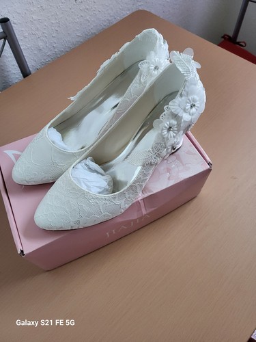 Neue ungetragene brautschuhe - neue,