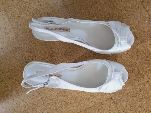 Brautschuhe pumps creme weiß - brautschuhe, creme-weiß